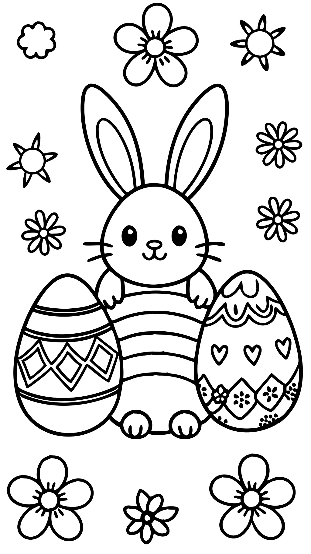 easter coloring printable pages